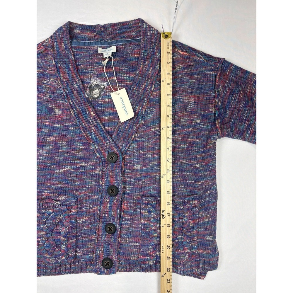 NWT Sundance Cardigan Sweater Women's  Multicolor   Size Small 4 Button - Picture 6 of 16